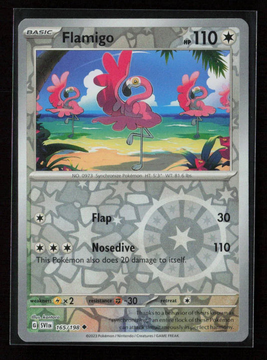 Flamigo Uncommon SV01: Scarlet & Violet Base Set 165/198 NM - Kang's Collectibles