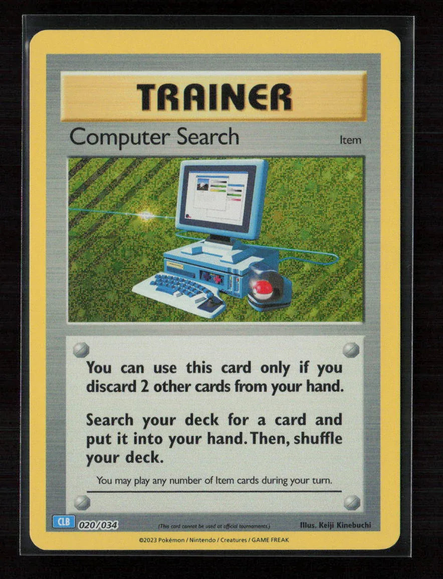 Computer Search (CLV) Classic Collection Trading Card Game Classic 020/034 NM - Kang's Collectibles