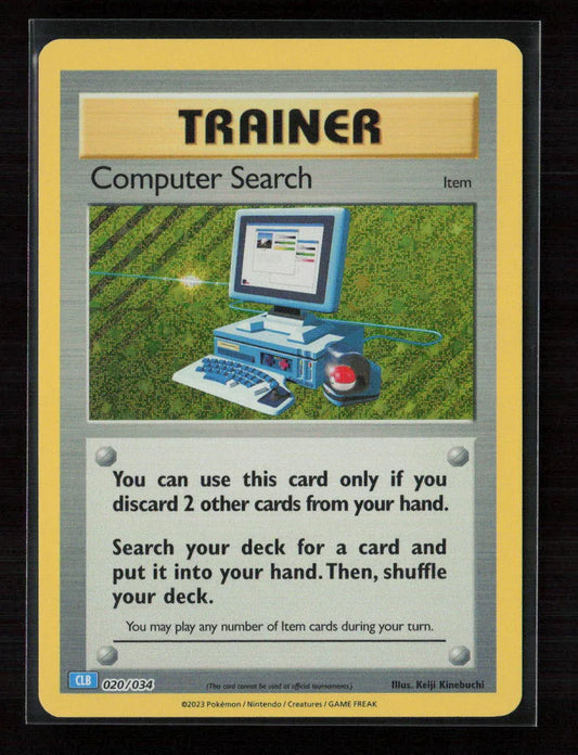 Computer Search (CLV) Classic Collection Trading Card Game Classic 020/034 NM - Kang's Collectibles