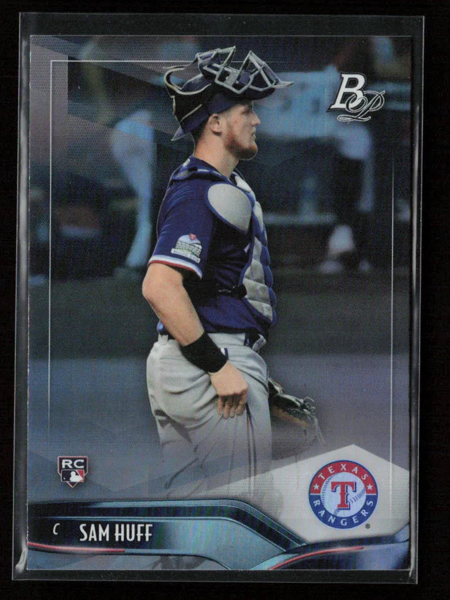 Sam Huff 2021 Bowman Platinum 75 NM - Kang's Collectibles