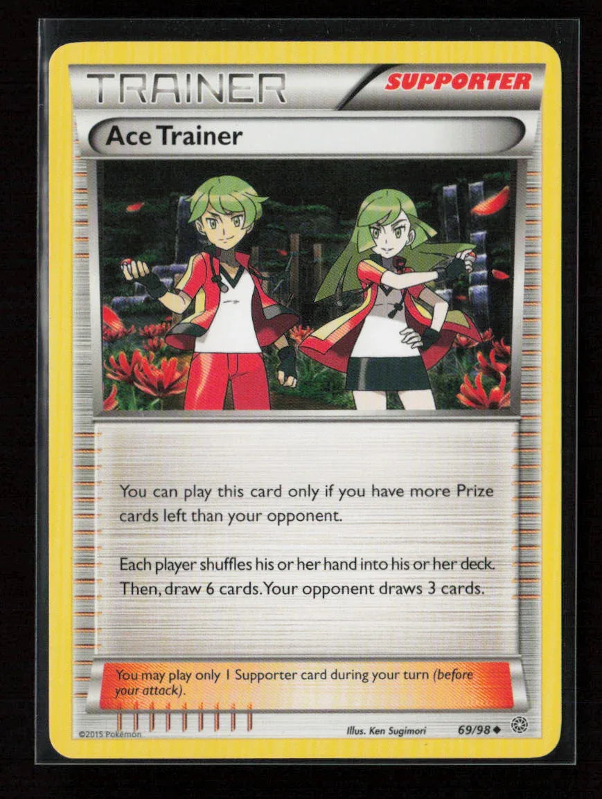 Ace Trainer Uncommon XY - Ancient Origins 69/98 NM - Kang's Collectibles