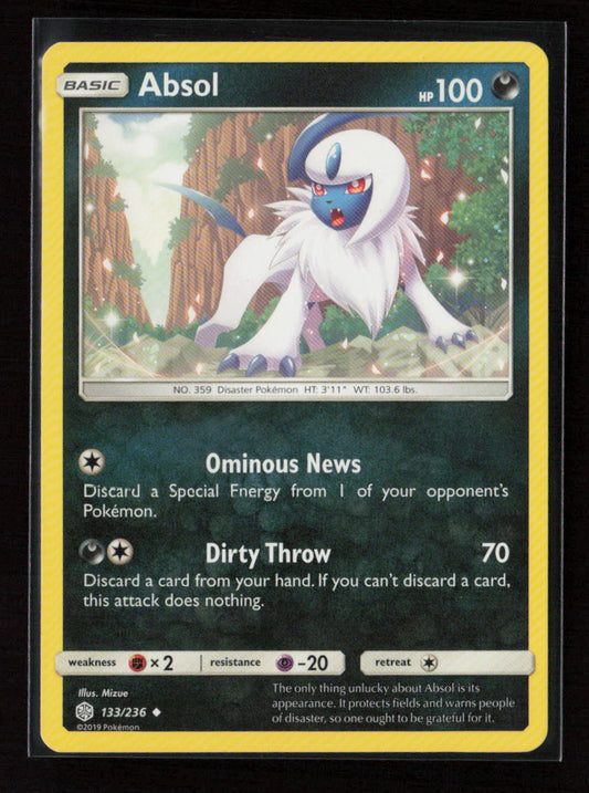 Absol Uncommon SM - Cosmic Eclipse 133/236 LP