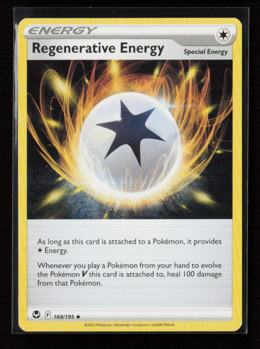 Regenerative Energy Uncommon SWSH12: Silver Tempest 168/195 LP