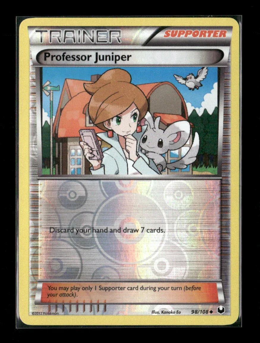 Professor Juniper Uncommon Dark Explorers 98/108 LP - Kang's Collectibles