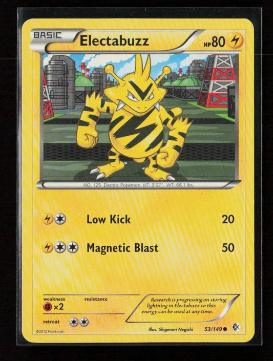 Electabuzz Common Boundaries Crossed 53/149 LP - Kang's Collectibles