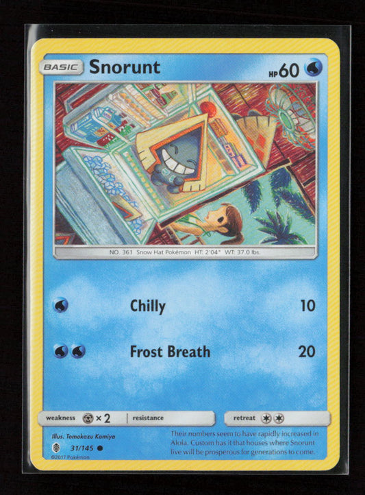 Snorunt Common SM - Guardians Rising 31/145 LP