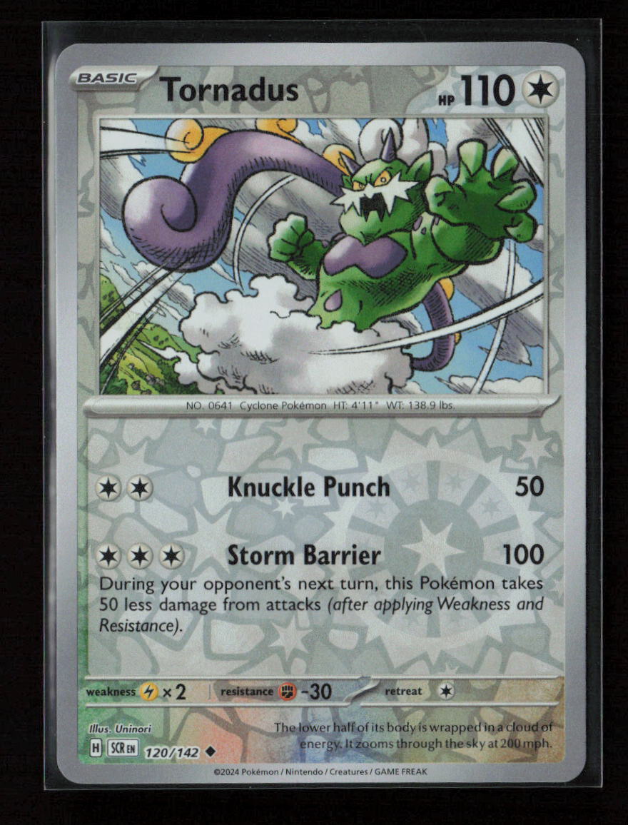 Tornadus Uncommon SV07: Stellar Crown 120/142 NM