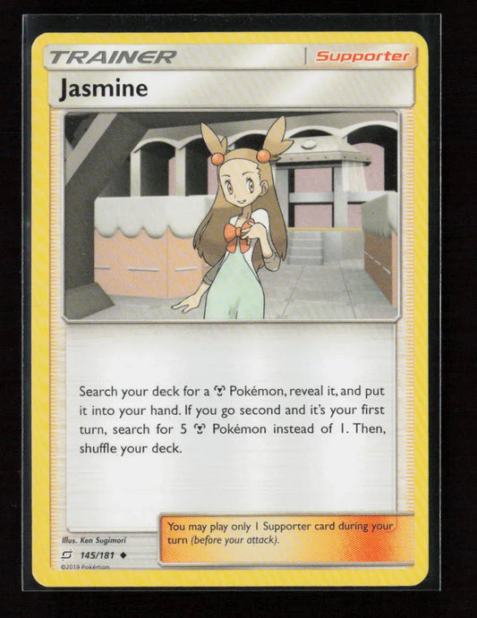 Jasmine Uncommon SM - Team Up 145/181 LP - Kang's Collectibles