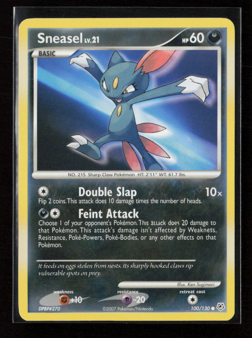 Sneasel Common Diamond and Pearl 100/130 LP