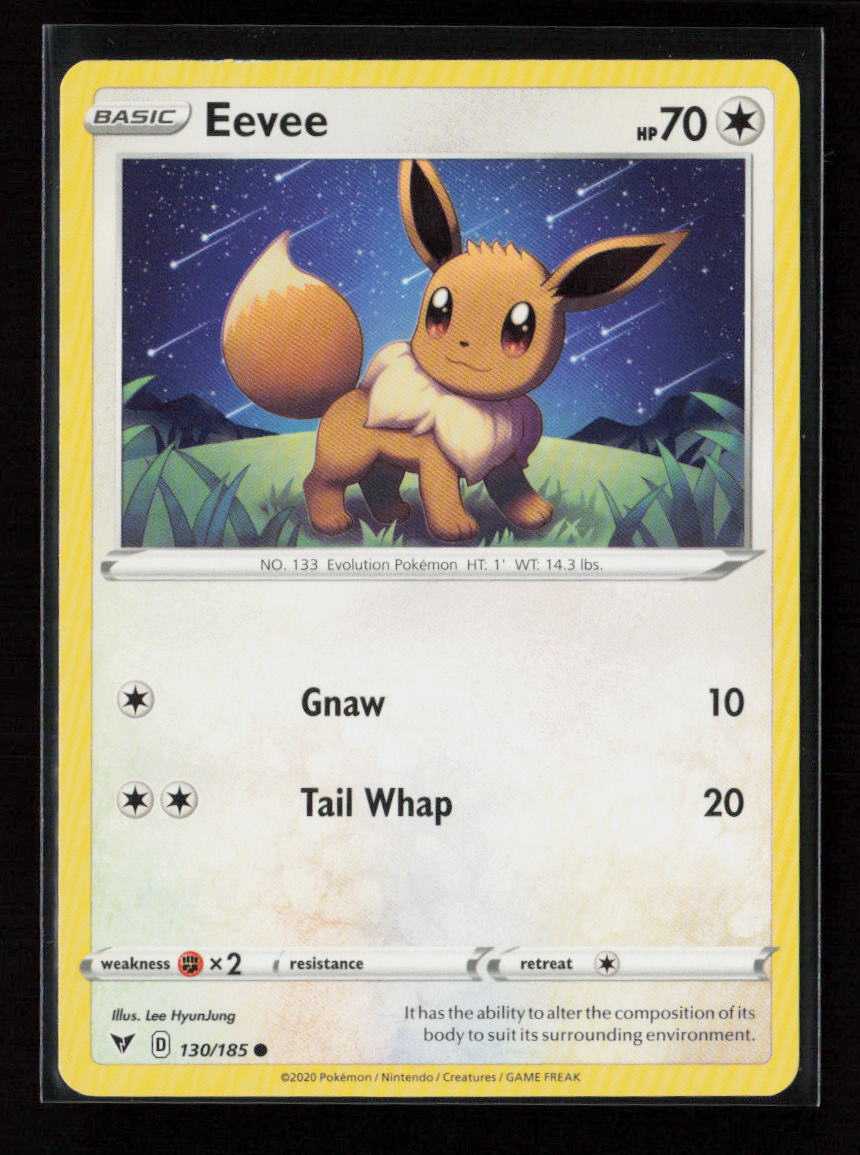 Eevee Common SWSH04: Vivid Voltage 130/185 NM