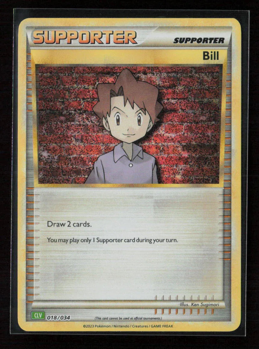 Bill (CLV) Classic Collection Trading Card Game Classic 018/034 NM - Kang's Collectibles