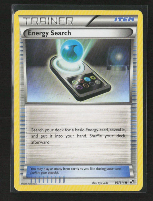 Energy Search Common Black and White 93/114 LP - Kang's Collectibles