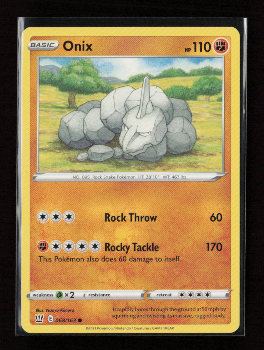 Onix Common SWSH05: Battle Styles 068/163 LP