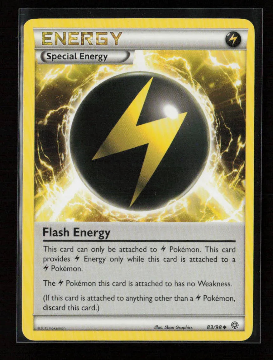 Flash Energy Uncommon XY - Ancient Origins 83/98 LP - Kang's Collectibles