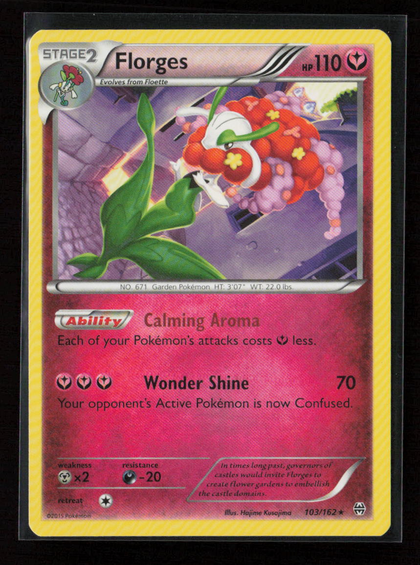 Florges Rare XY - BREAKthrough 103/162 LP