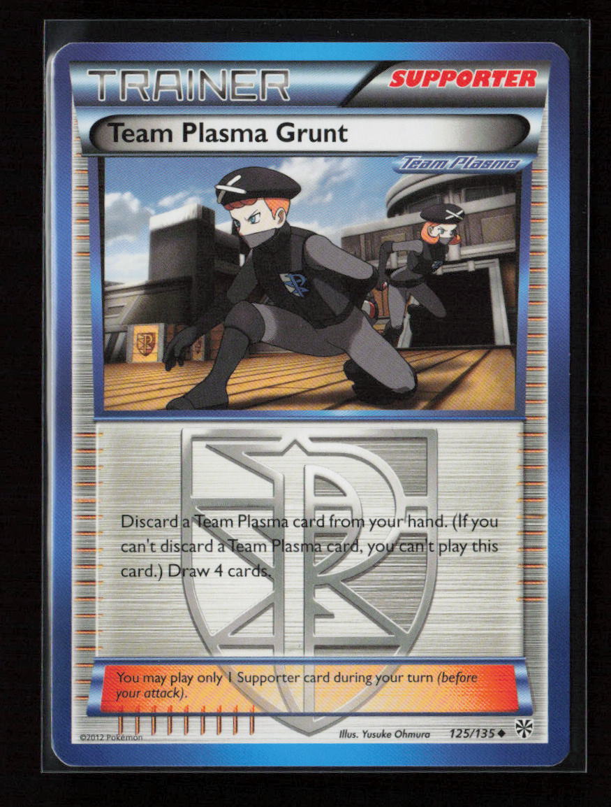 Team Plasma Grunt (Team Plasma) Uncommon Plasma Storm 125/135 NM