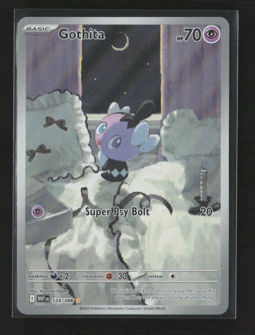 Gothita - Illustration Rare SV: White Flare 124/086 NM