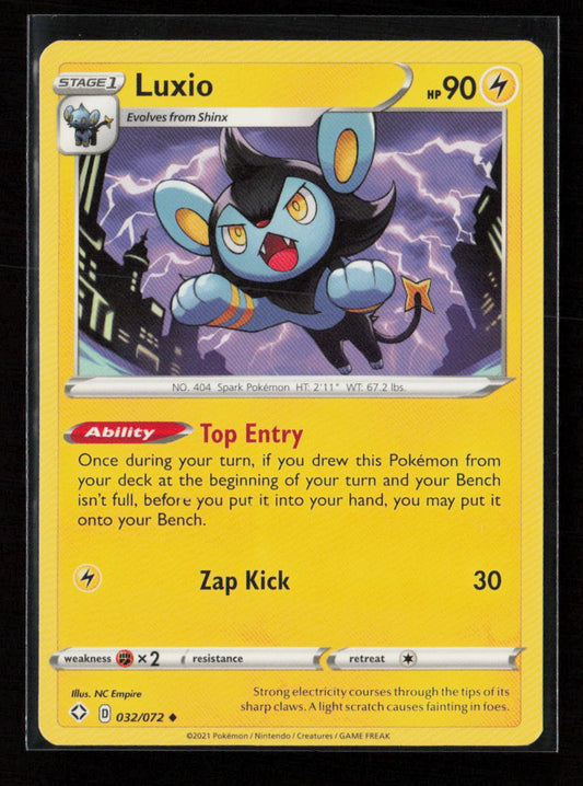 Luxio Uncommon Shining Fates 032/072 NM