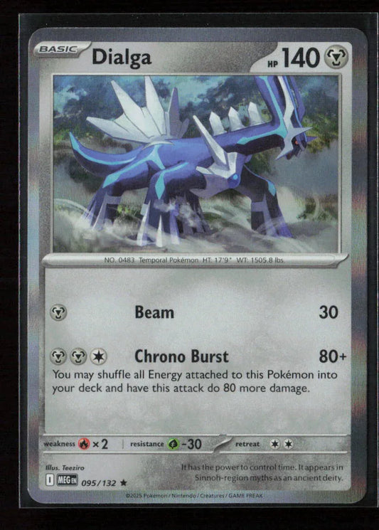 Dialga Rare ME01: Mega Evolution 095/132 NM - Kang's Collectibles