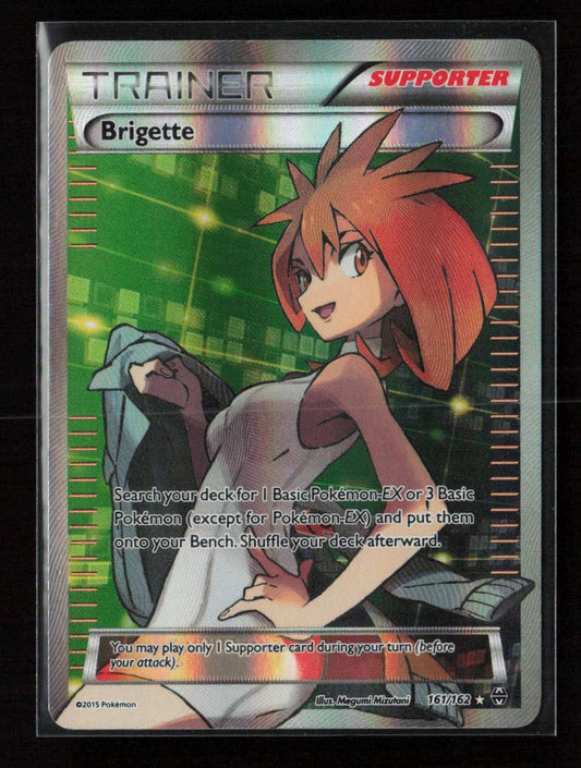 Brigette (Full Art) Ultra Rare XY - BREAKthrough 161/162 LP - Kang's Collectibles