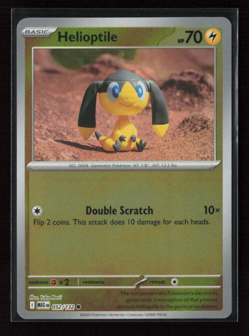 Helioptile - Common ME01: Mega Evolution 052/132 NM