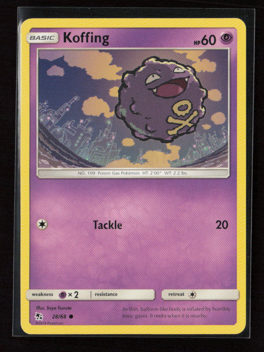 Koffing Common Hidden Fates 28/68 LP