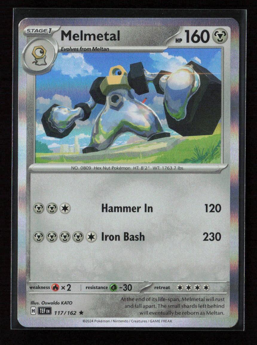 Melmetal Rare SV05: Temporal Forces 117/162 NM - Kang's Collectibles