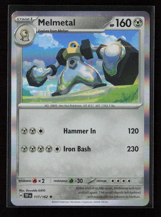 Melmetal Rare SV05: Temporal Forces 117/162 NM - Kang's Collectibles