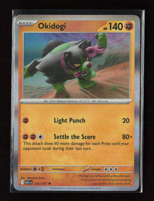 Okidogi Rare ME: Ascended Heroes 122/217 NM
