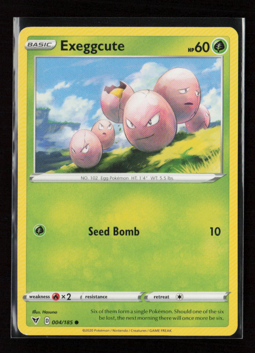 Exeggcute Common SWSH04: Vivid Voltage 004/185 LP