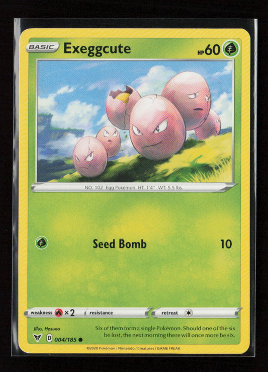 Exeggcute Common SWSH04: Vivid Voltage 004/185 LP