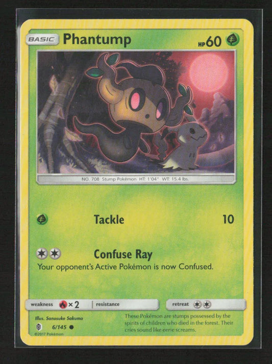 Phantump Common SM - Guardians Rising 6/145 LP - Kang's Collectibles