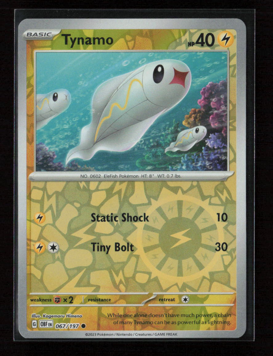 Tynamo Common SV03: Obsidian Flames 067/197 NM
