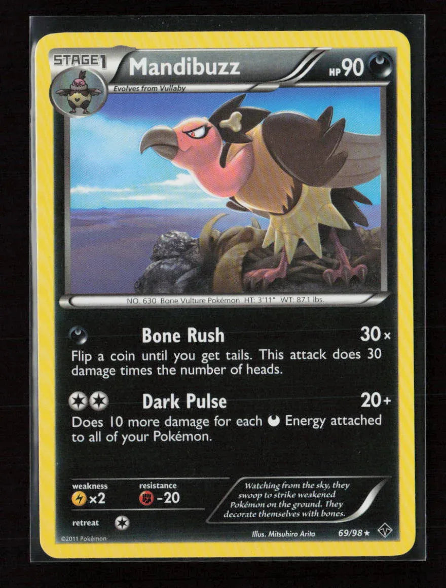 Mandibuzz Rare Emerging Powers 69/98 LP - Kang's Collectibles