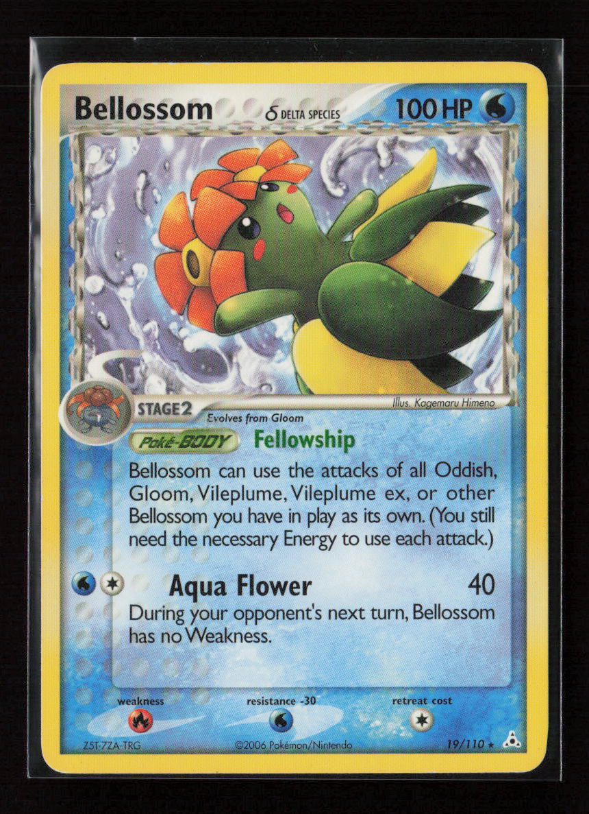 Bellossom (Delta Species) Rare Holon Phantoms 19/110 LP