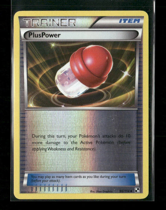 PlusPower Uncommon Black and White 96/114 LP - Kang's Collectibles