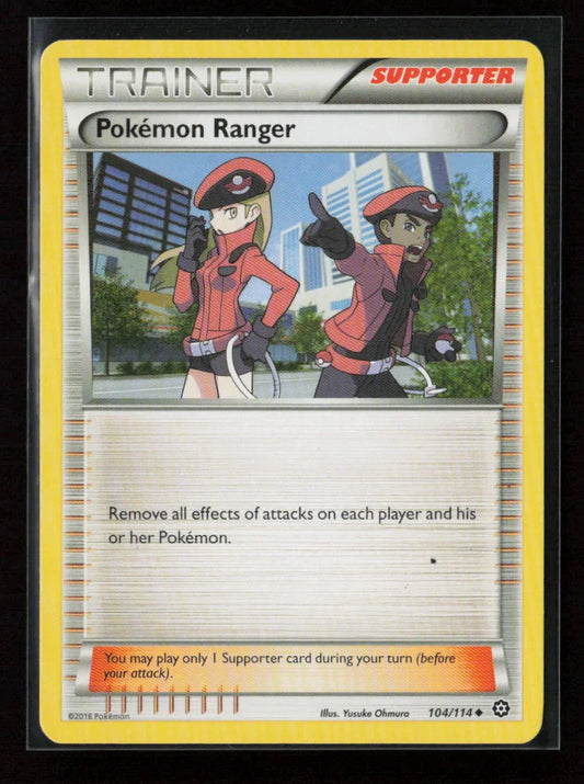 Pokemon Ranger Uncommon XY - Steam Siege 104/114 NM - Kang's Collectibles