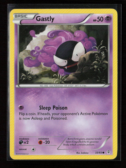 Gastly Common Generations 33/83 LP