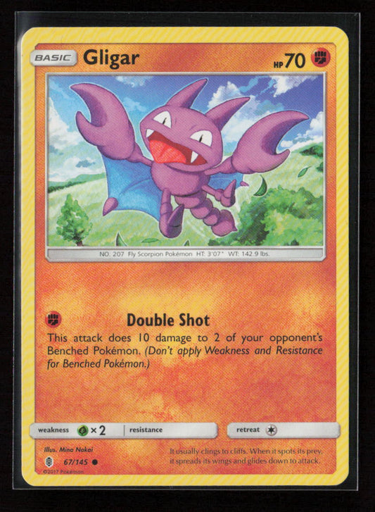 Gligar Common SM - Guardians Rising 67/145 LP