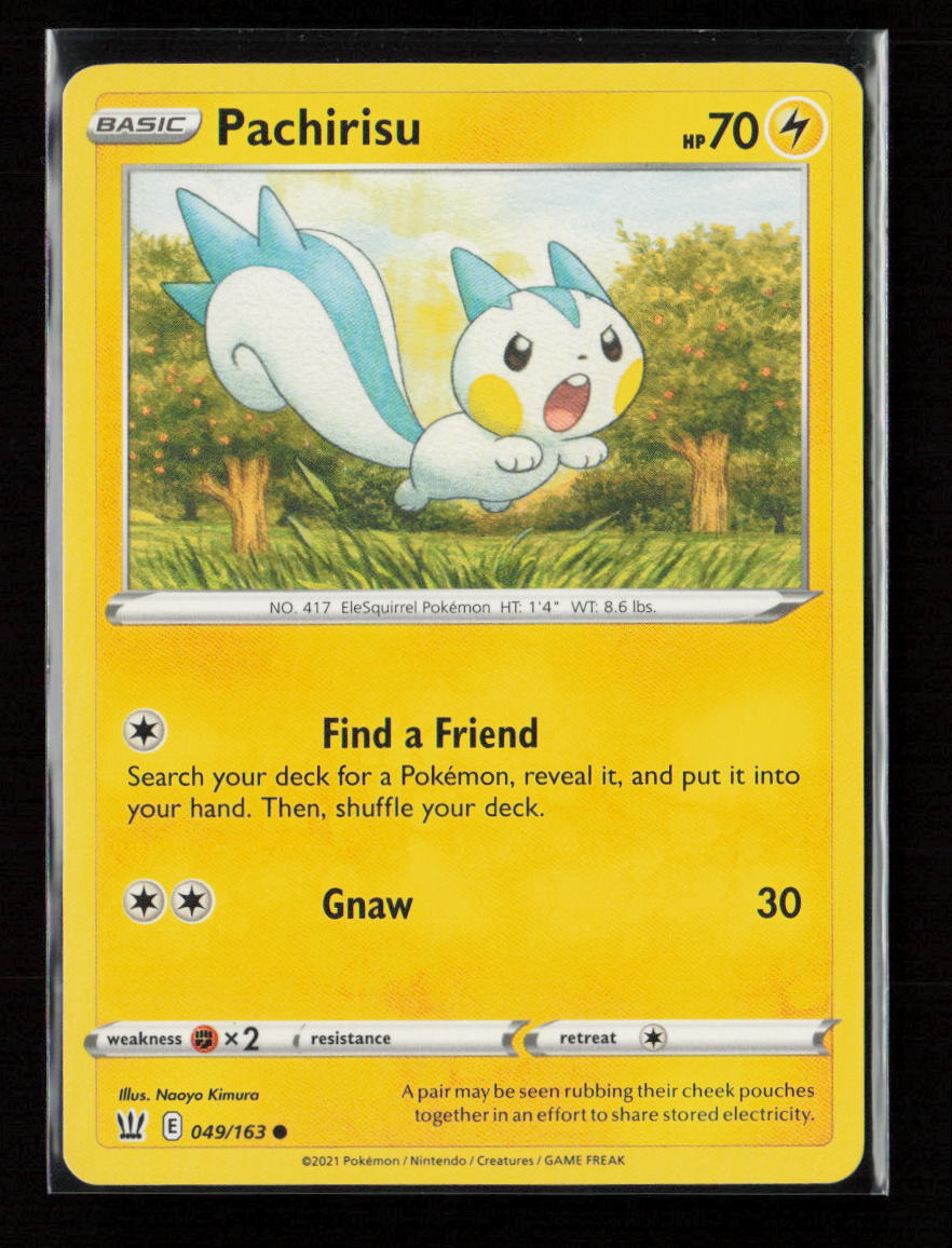 Pachirisu Common SWSH05: Battle Styles 049/163 LP