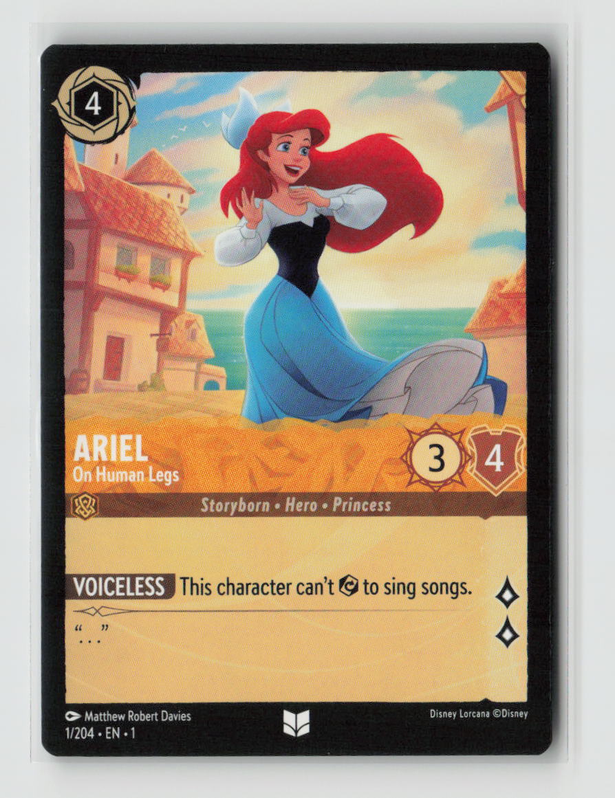 Ariel - On Human Legs Uncommon The First Chapter 1/204 NM