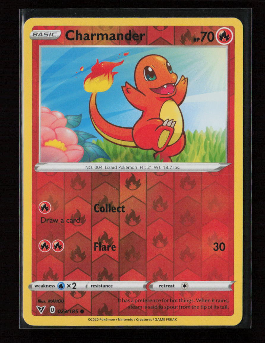 Charmander Common SWSH04: Vivid Voltage 023/185 NM