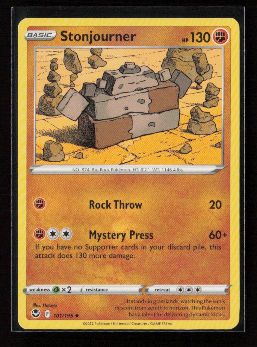 Stonjourner Uncommon SWSH12: Silver Tempest 101/195 LP