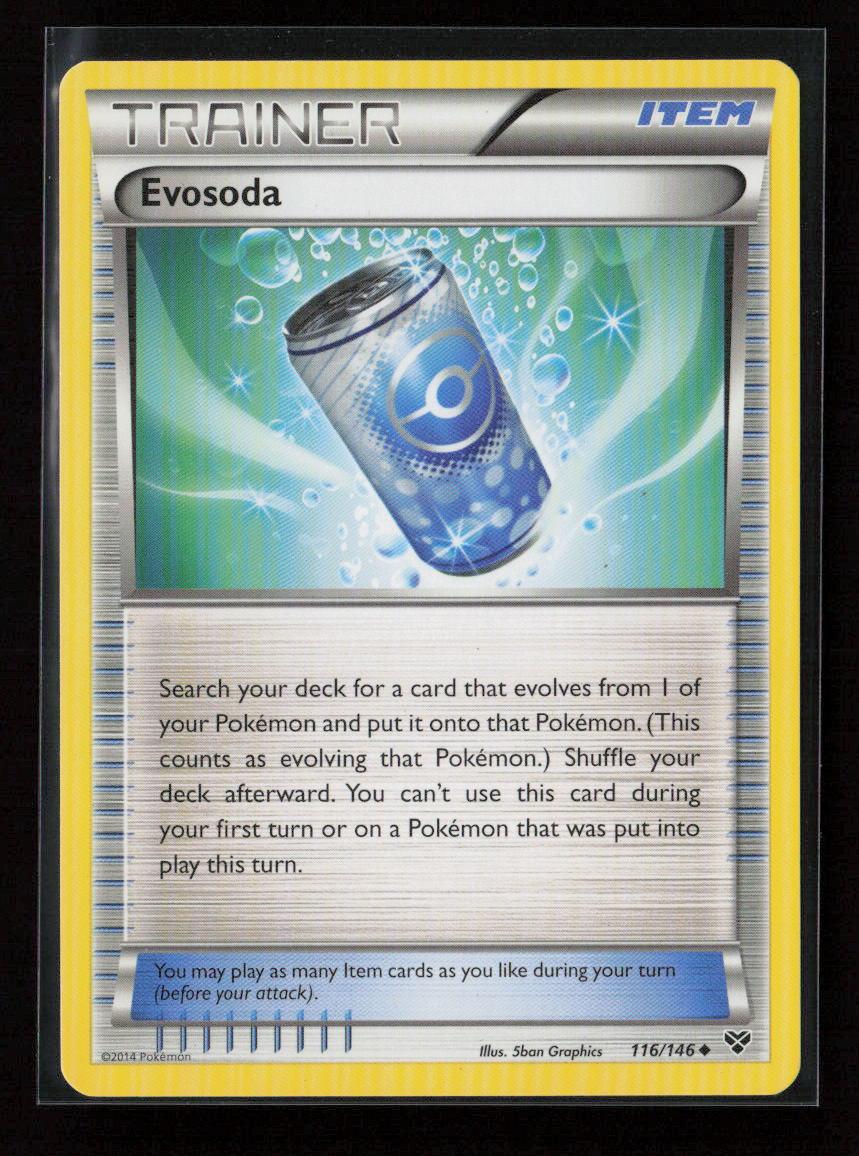 Evosoda Uncommon XY Base Set 116/146 NM - Kang's Collectibles