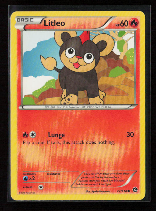 Litleo Common XY - Steam Siege 22/114 LP