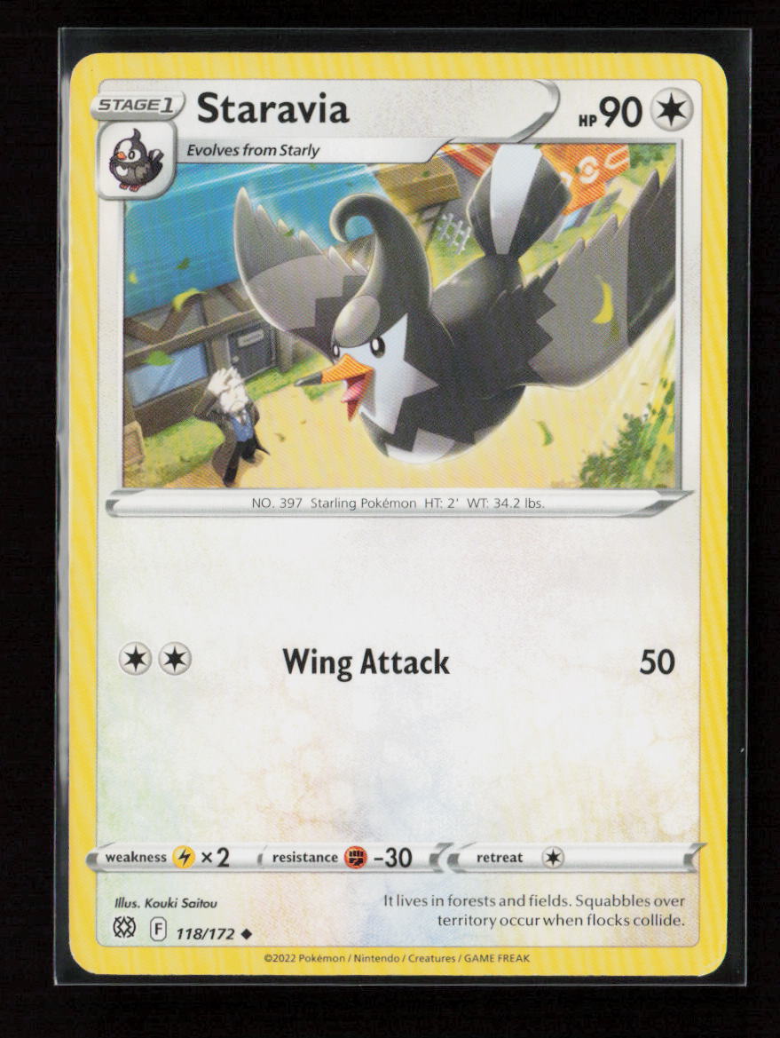 Staravia Uncommon SWSH09: Brilliant Stars 118/172 NM