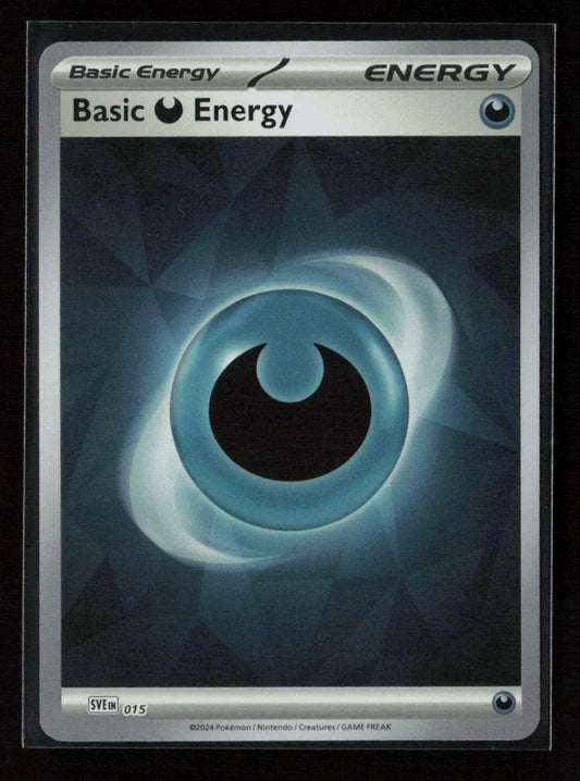 Basic Darkness Energy - Common SVE: Scarlet & Violet Energies 015 NM - Kang's Collectibles