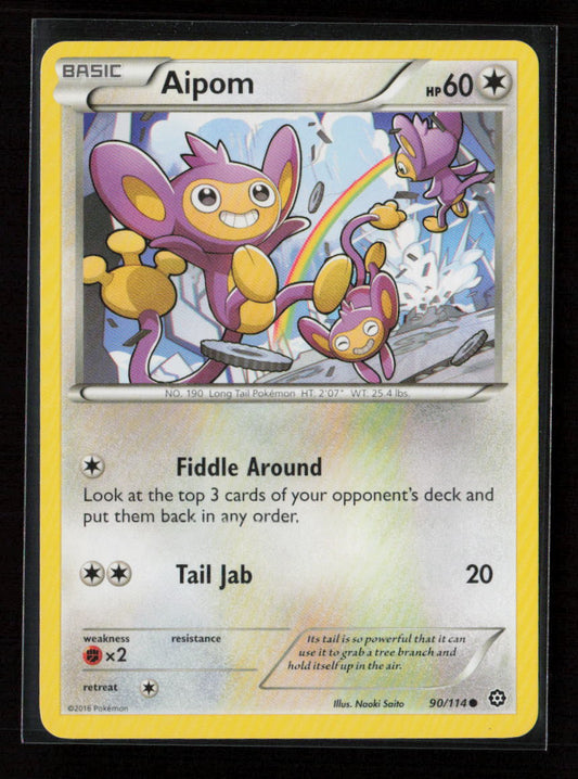 Aipom Common XY - Steam Siege 90/114 LP