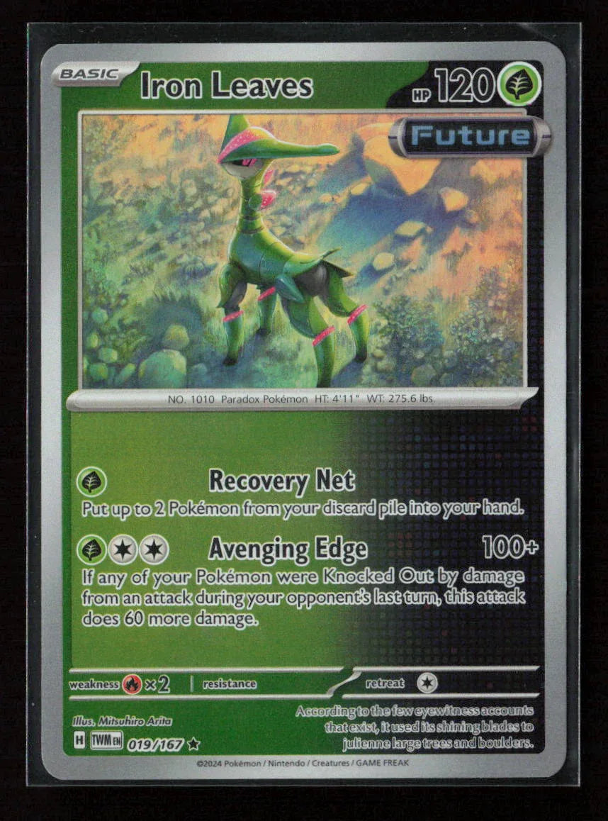 Iron Leaves Rare SV06: Twilight Masquerade 019/167 NM - Kang's Collectibles
