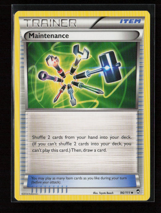 Maintenance Uncommon XY - Furious Fists 96/111 LP
